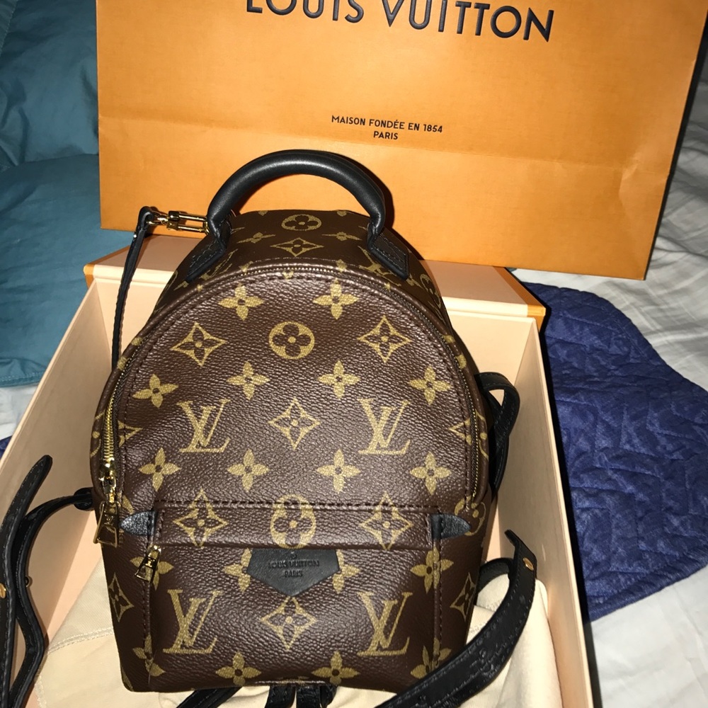 LOUIS VUITTON PALM SPRINGS MINI BACKPACK